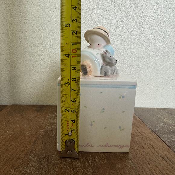 Michel‎ & Company VINTAGE whimsical ceramic Best Friends Forever Piggy Bank - Picture 9 of 9